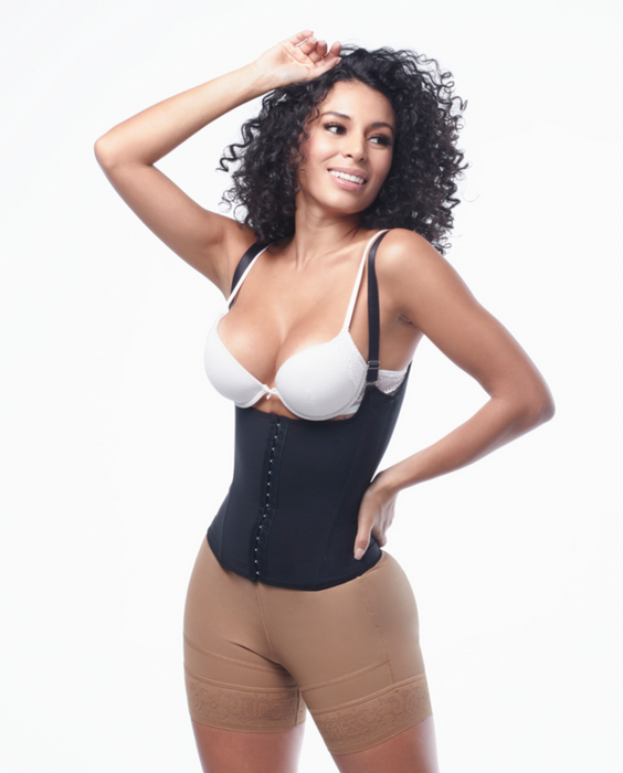 1702 - Waist trainer vest full back